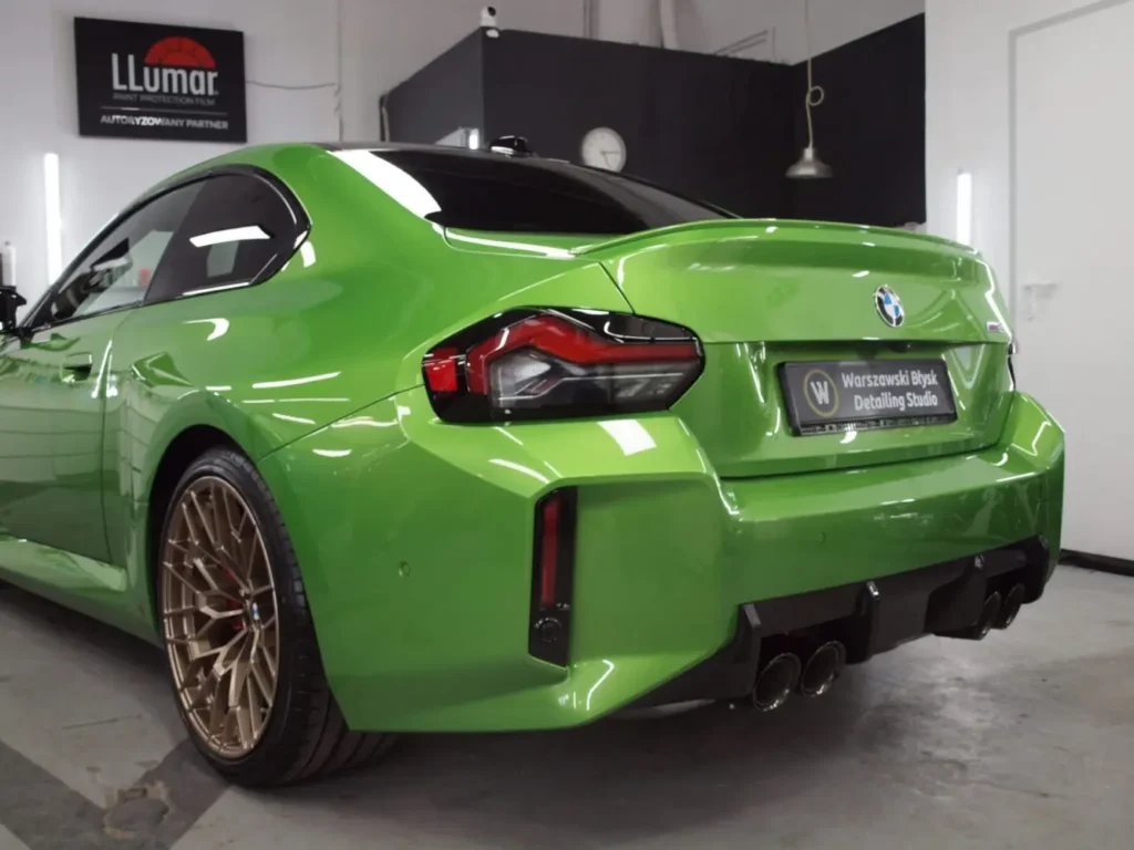 Auto po oklejeniu folią PPF w Warszawskim Błysku