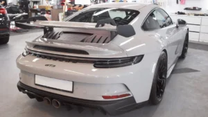 Porsche 911 po oklejeniu folią PPF i zabezpieczeniu powłoką ceramiczną