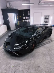 Lamborghini po zabezpieczeniu powłoką ceramiczną
