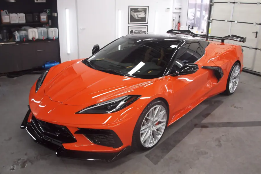 Auto po oklejeniu folią ppf